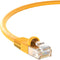 CAT6 Cable UTP Booted [Yellow] - [100 FT] - [5 Pack] - Professional Series - 10Gbps, Cat6 Patch Cable, Cat 6 Patch Cable, Cat6 Ethernet Cable, Network Cable, Internet Cable